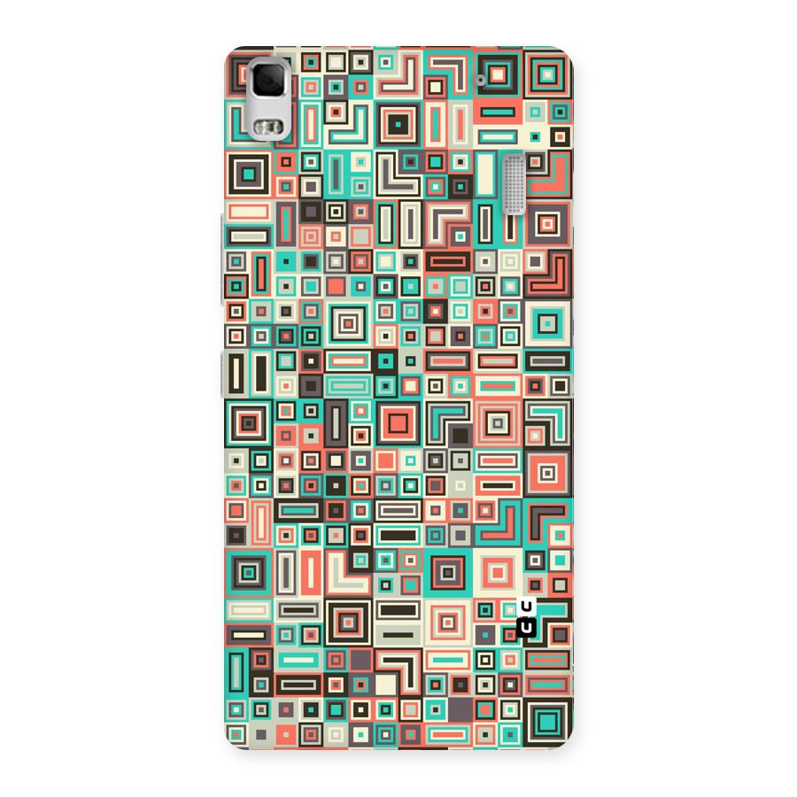 Pretty Boxes Design Back Case for Lenovo K3 Note