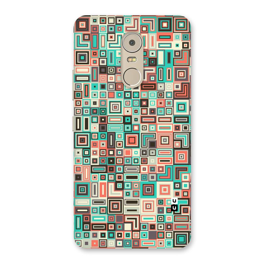 Pretty Boxes Design Back Case for Lenovo K6 Note