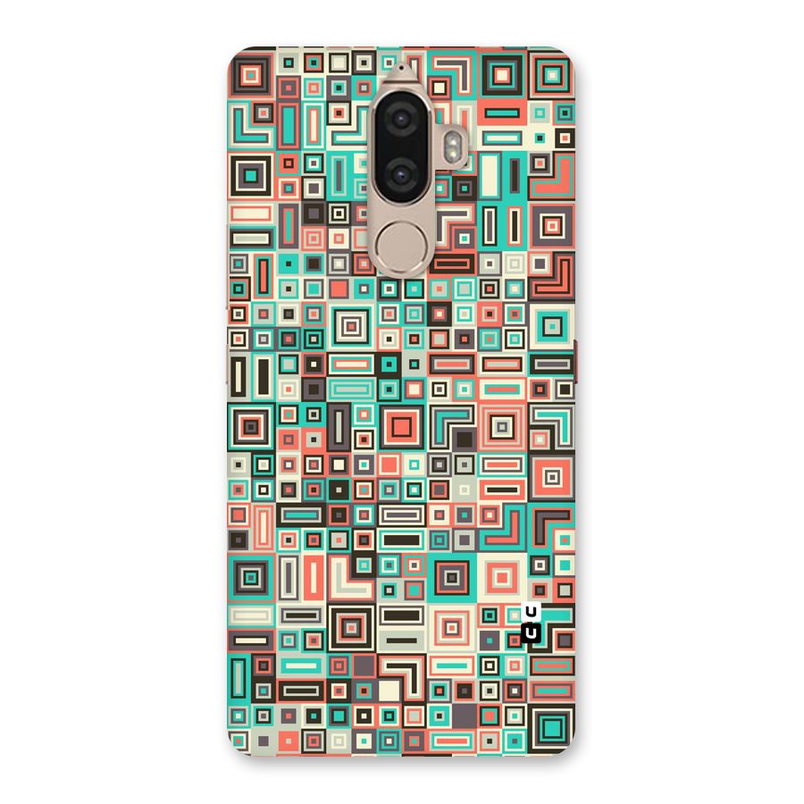 Pretty Boxes Design Back Case for Lenovo K8 Note