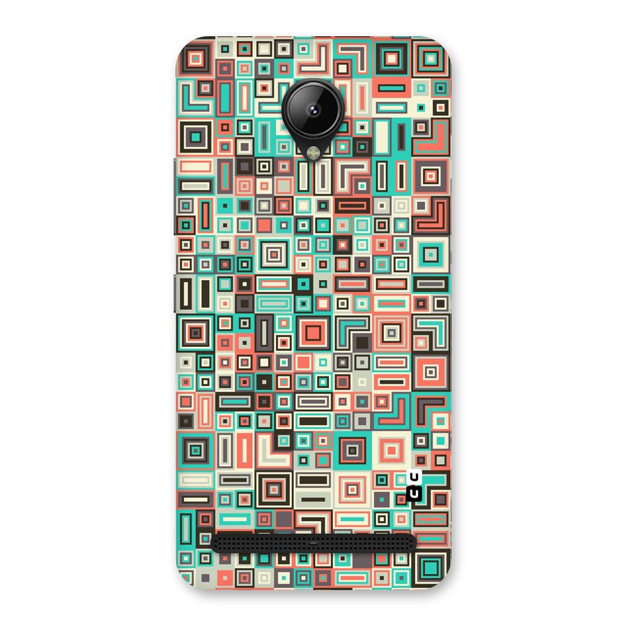 Pretty Boxes Design Back Case for Lenovo C2