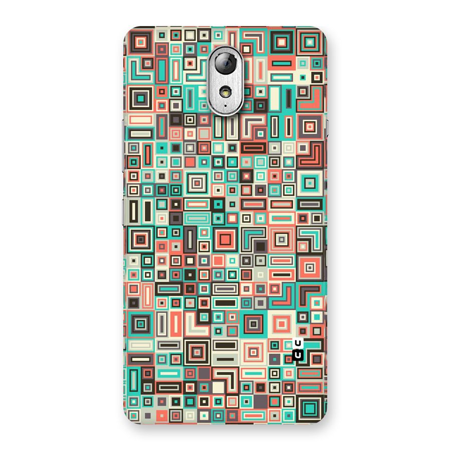 Pretty Boxes Design Back Case for Lenovo Vibe P1M