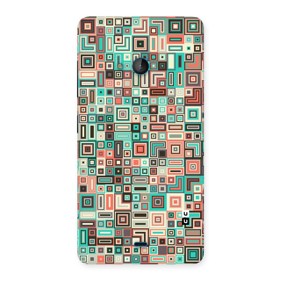 Pretty Boxes Design Back Case for Lumia 540