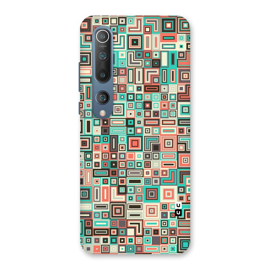 Pretty Boxes Design Back Case for Mi 10