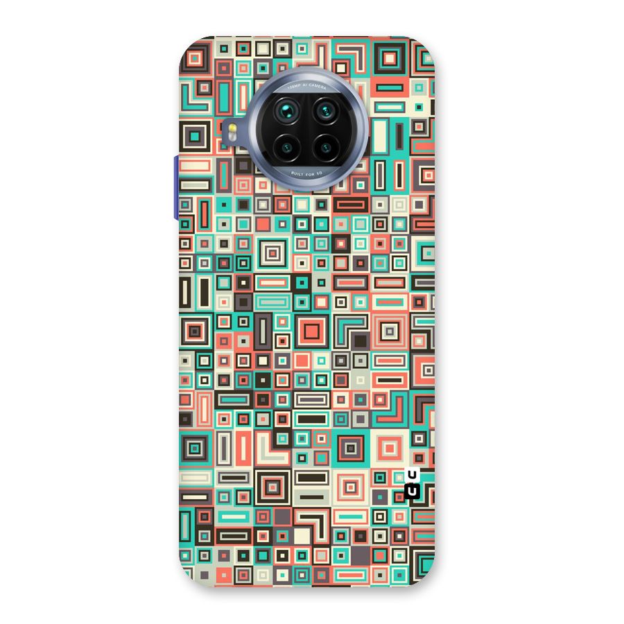 Pretty Boxes Design Back Case for Mi 10i