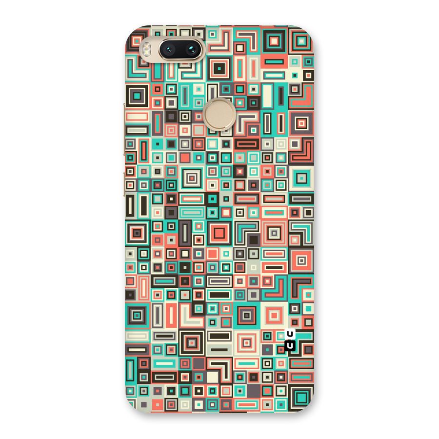 Pretty Boxes Design Back Case for Mi A1