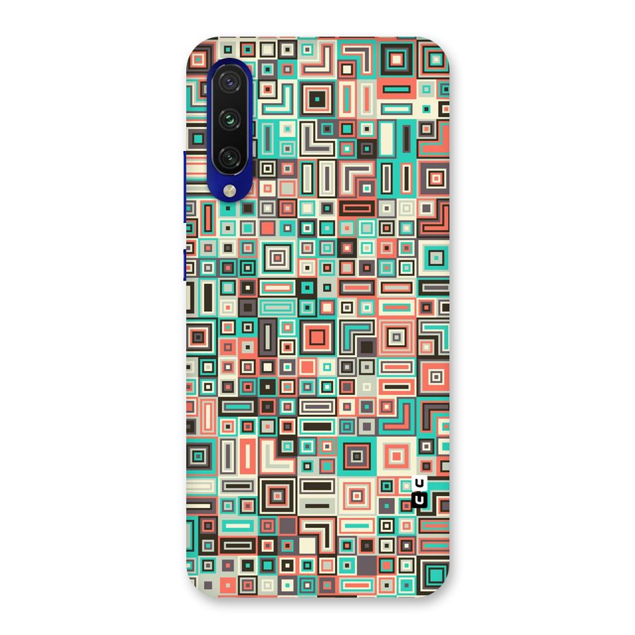 Pretty Boxes Design Back Case for Mi A3