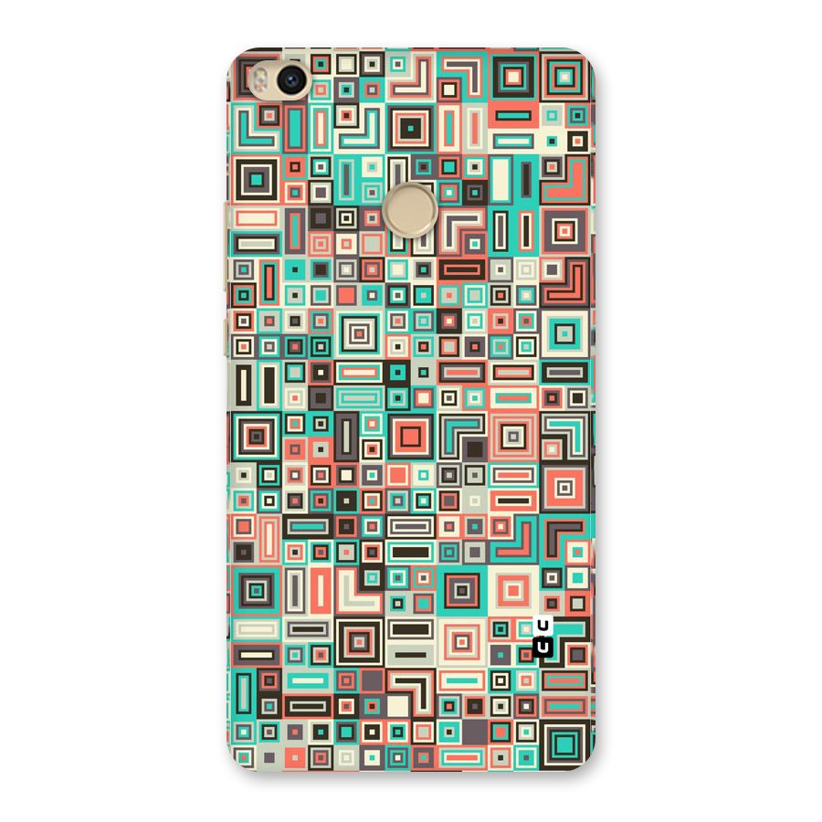 Pretty Boxes Design Back Case for Mi Max 2