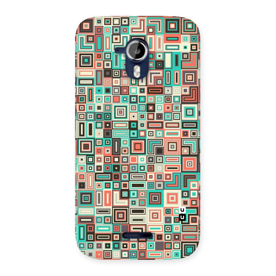 Pretty Boxes Design Back Case for Micromax Canvas Magnus A117