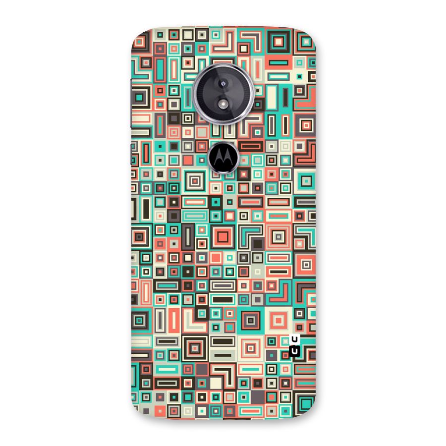 Pretty Boxes Design Back Case for Moto E5