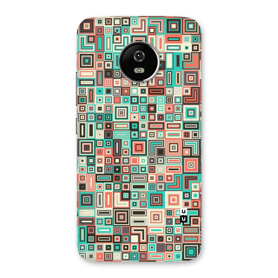 Pretty Boxes Design Back Case for Moto G5