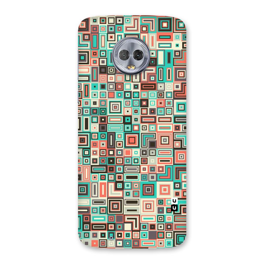 Pretty Boxes Design Back Case for Moto G6