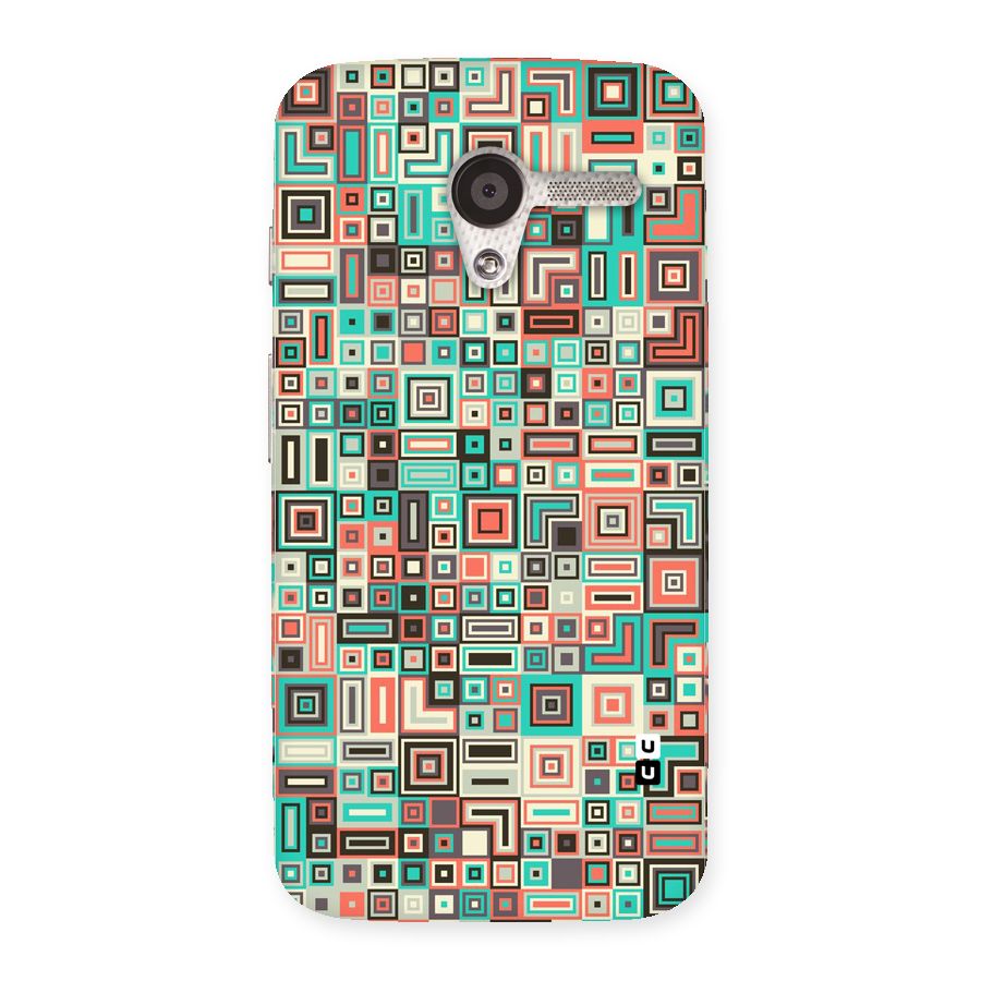 Pretty Boxes Design Back Case for Moto X