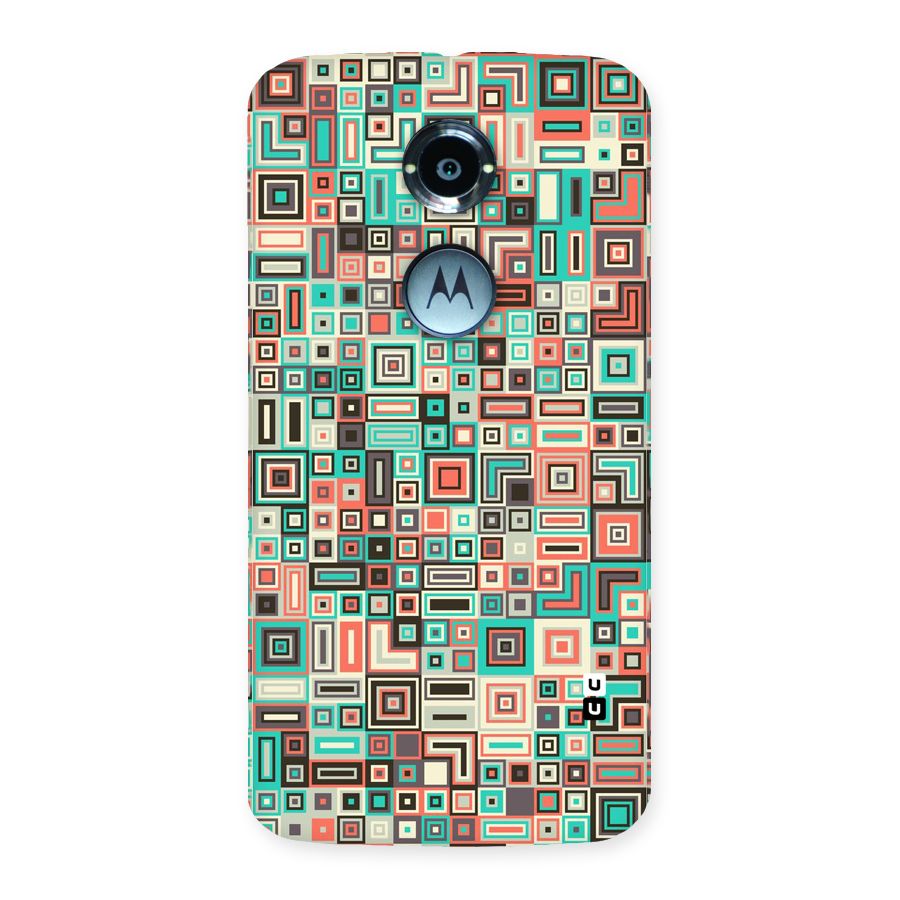 Pretty Boxes Design Back Case for Moto X 2nd Gen