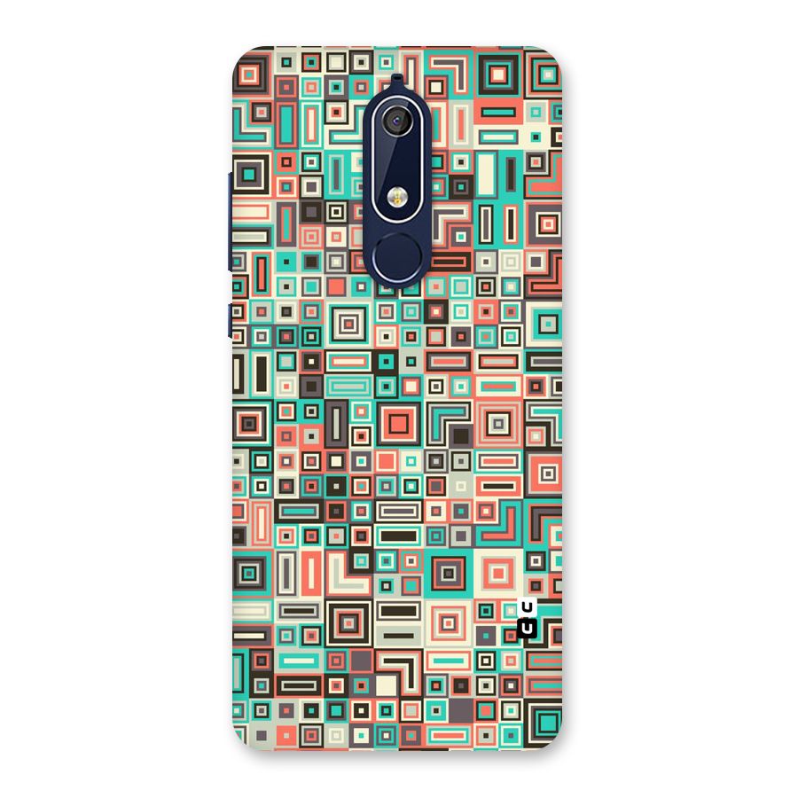 Pretty Boxes Design Back Case for Nokia 5.1