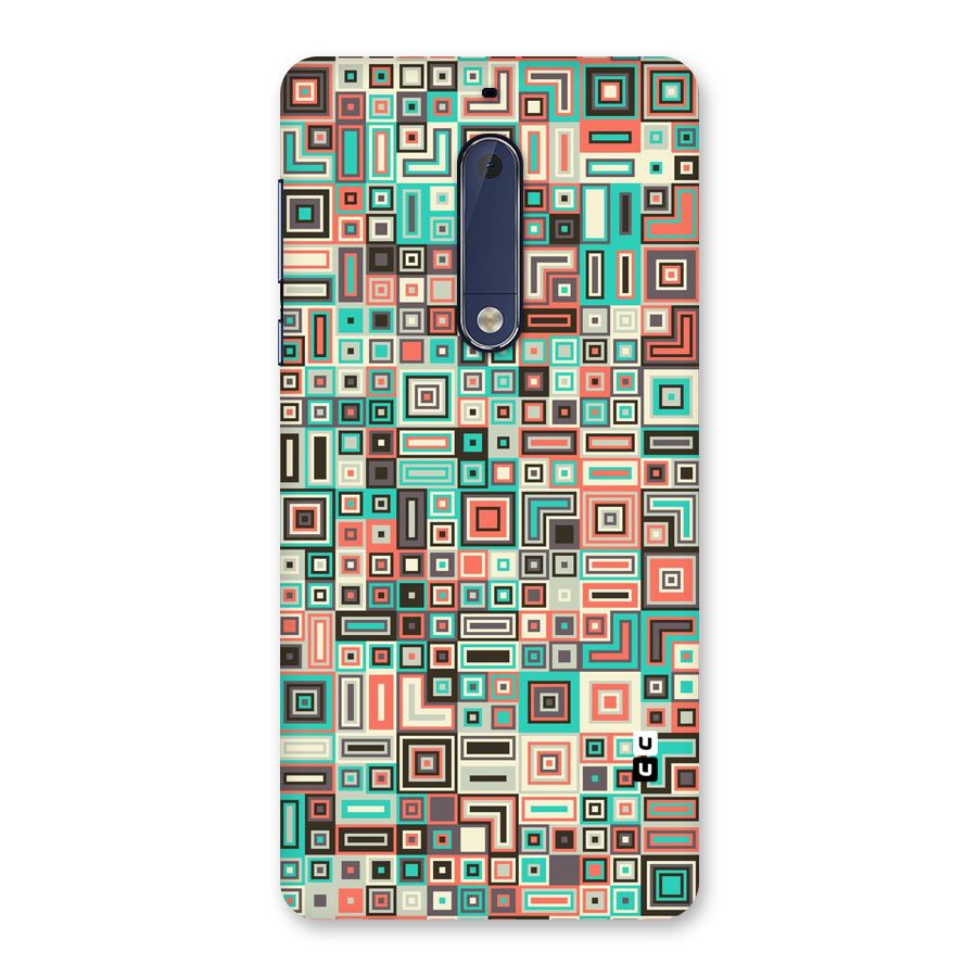 Pretty Boxes Design Back Case for Nokia 5
