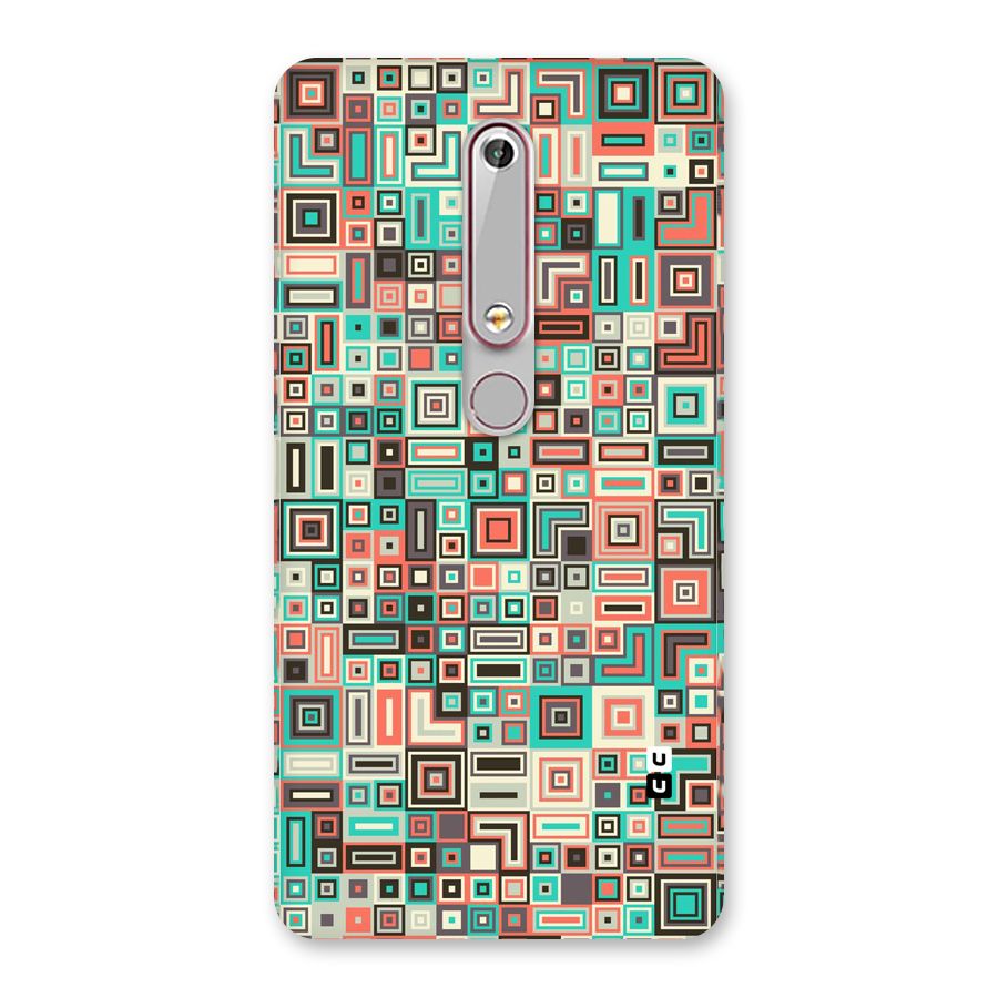 Pretty Boxes Design Back Case for Nokia 6.1