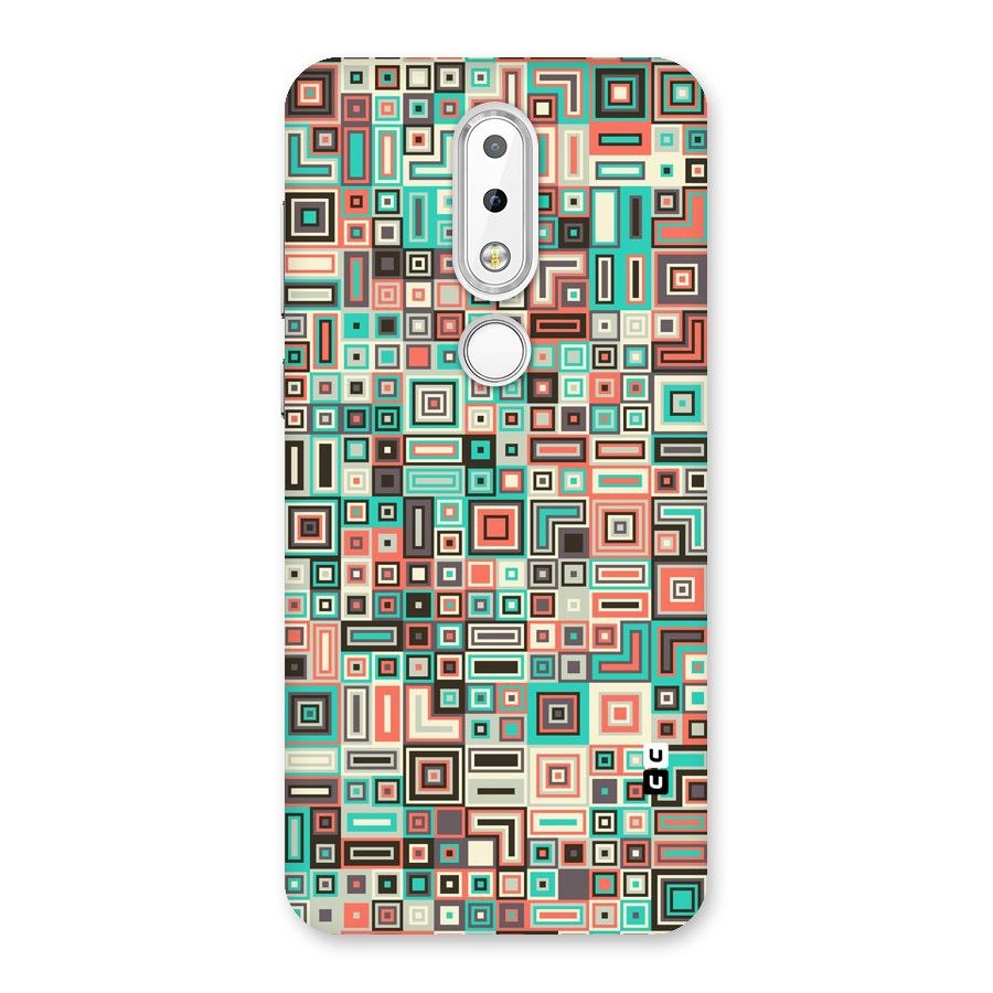 Pretty Boxes Design Back Case for Nokia 6.1 Plus