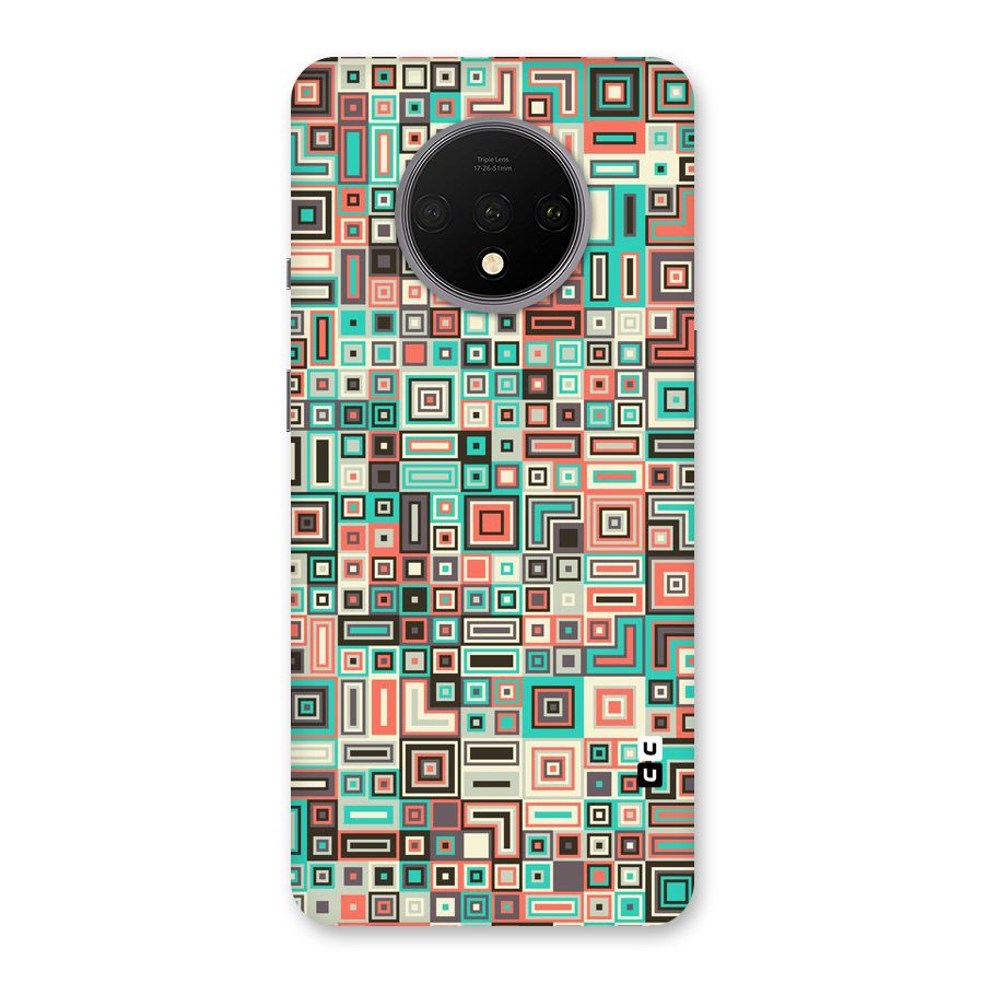 Pretty Boxes Design Back Case for OnePlus 7T