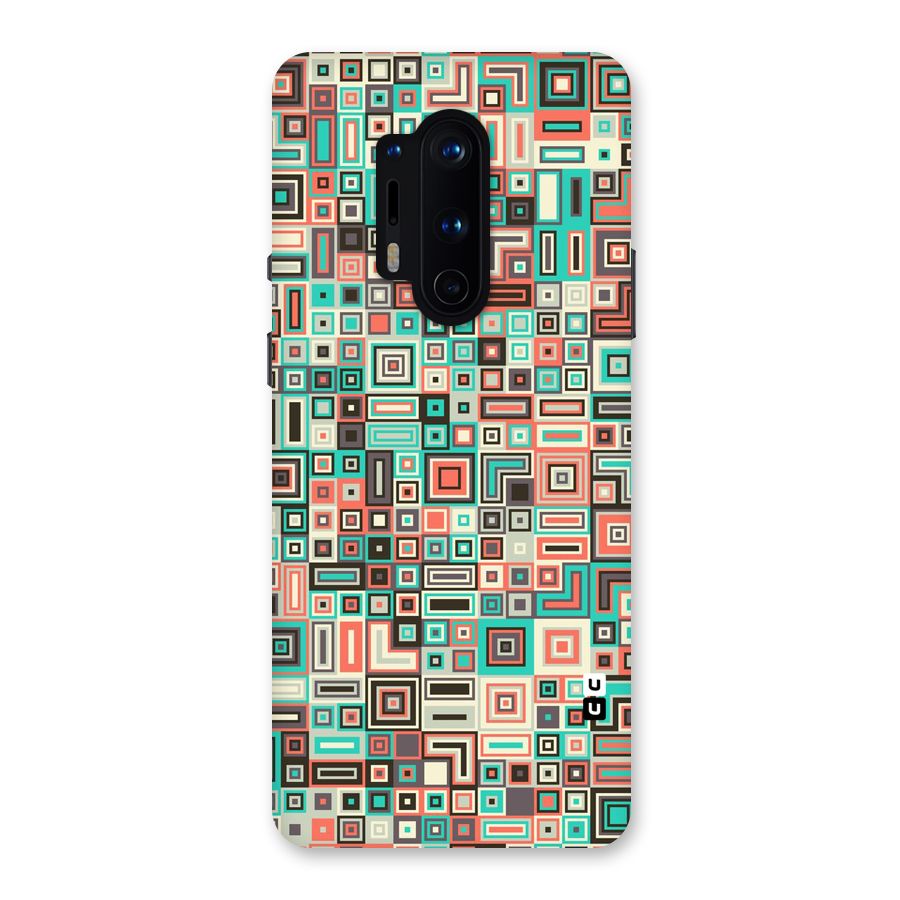Pretty Boxes Design Back Case for OnePlus 8 Pro