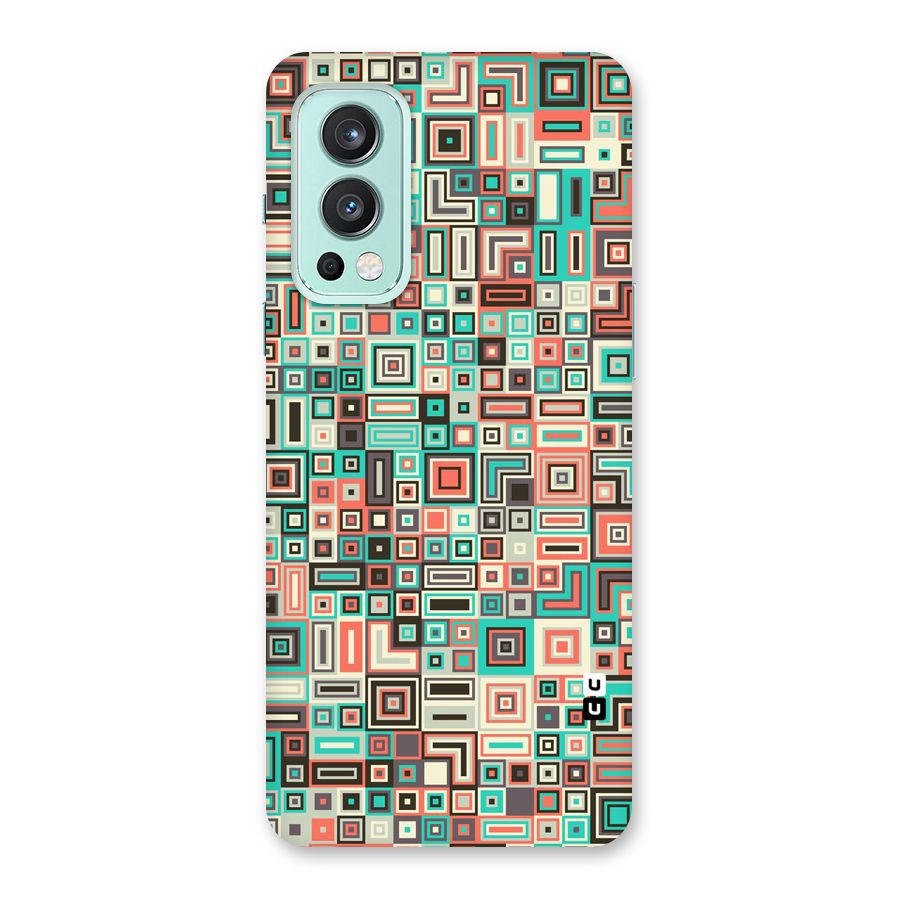Pretty Boxes Design Back Case for OnePlus Nord 2 5G