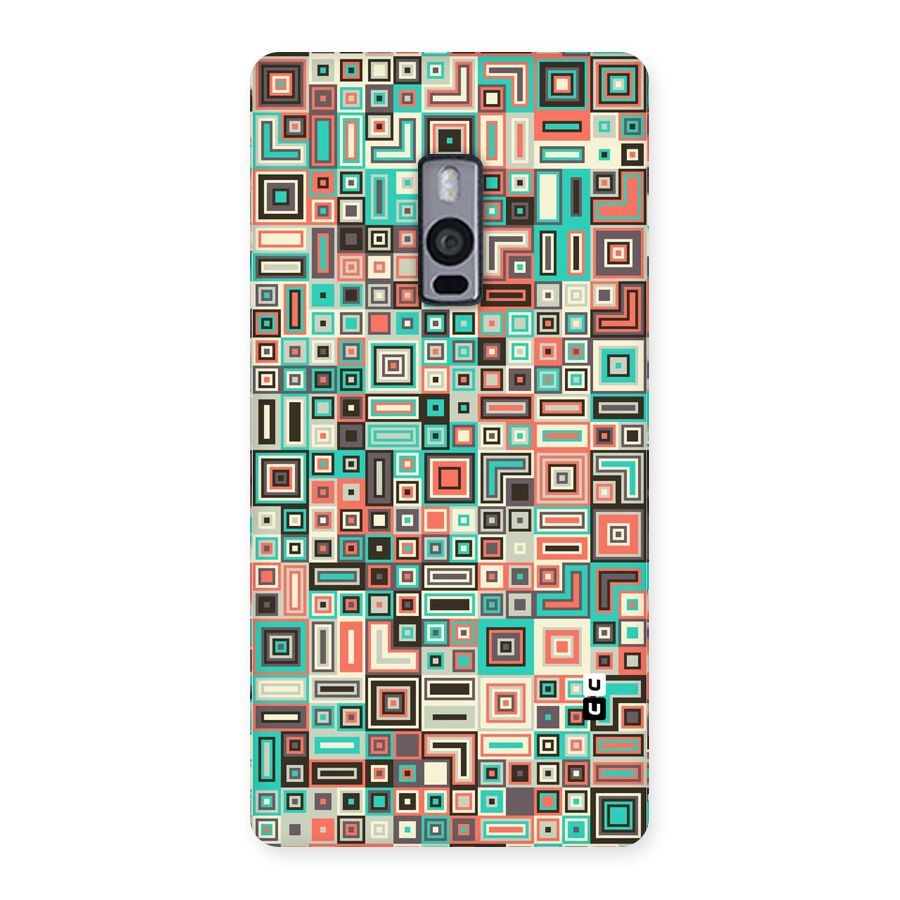 Pretty Boxes Design Back Case for OnePlus Two