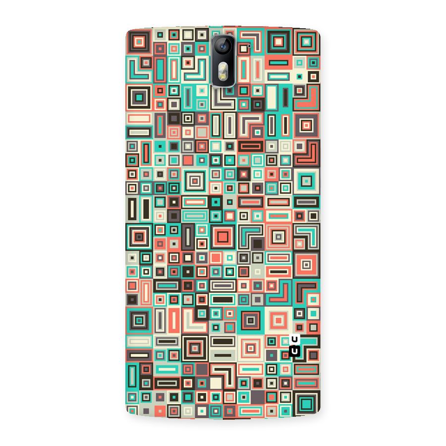 Pretty Boxes Design Back Case for One Plus One