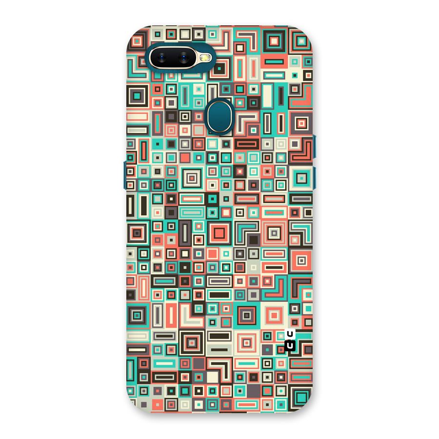 Pretty Boxes Design Back Case for Oppo A11k