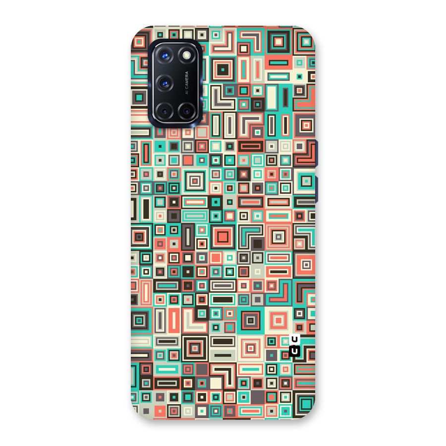 Pretty Boxes Design Back Case for Oppo A52