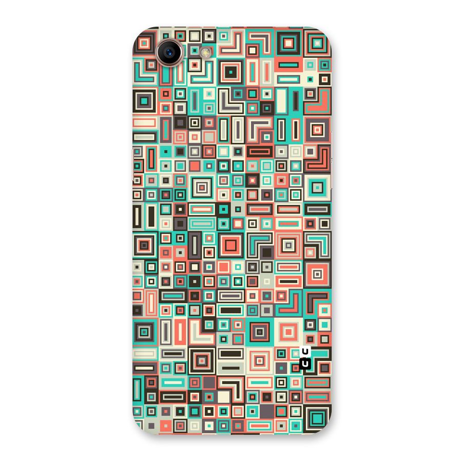 Pretty Boxes Design Back Case for Oppo A83 (2018)