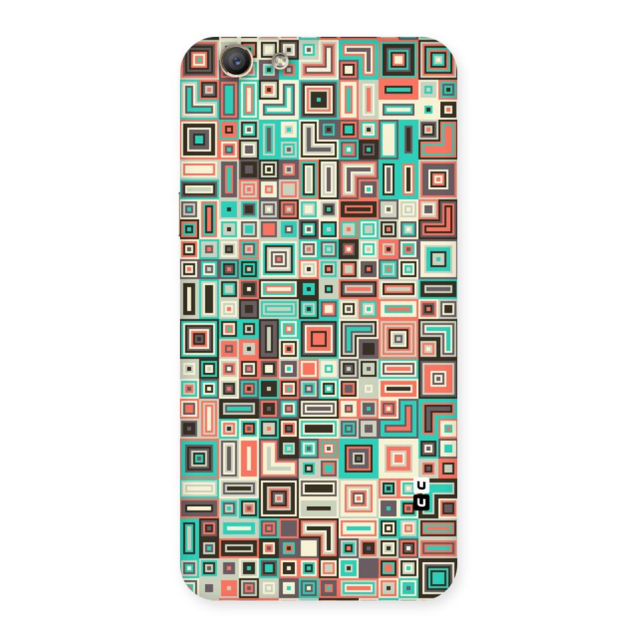Pretty Boxes Design Back Case for Oppo F1s