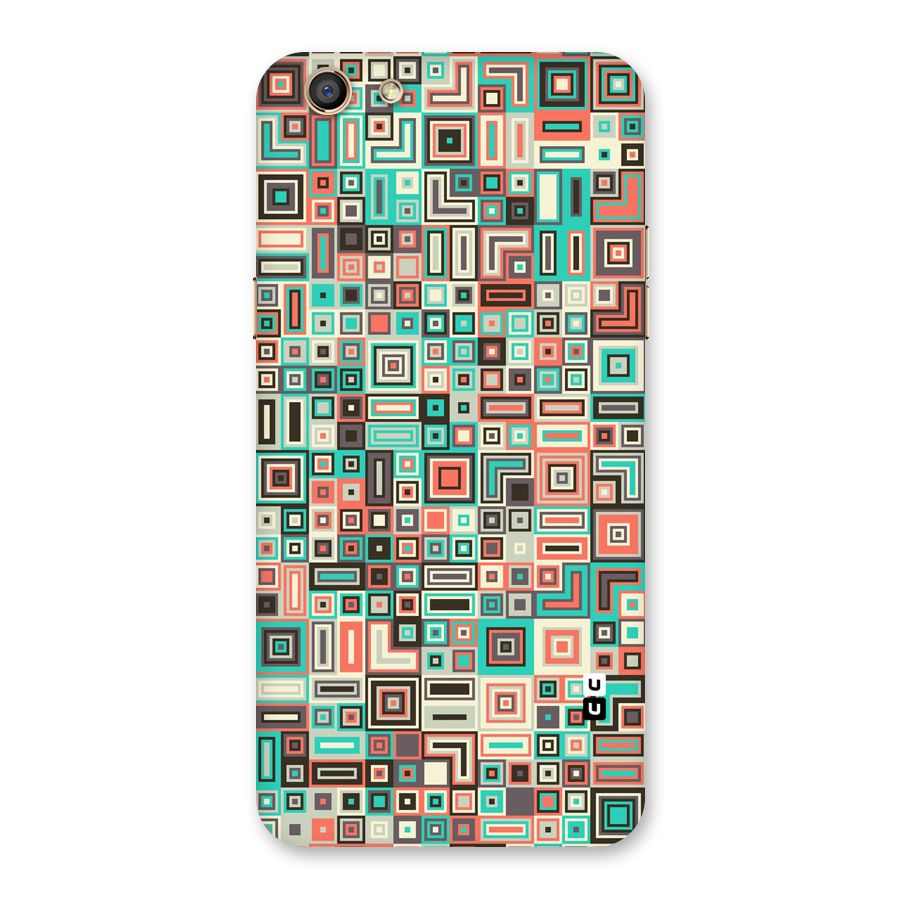 Pretty Boxes Design Back Case for Oppo F3