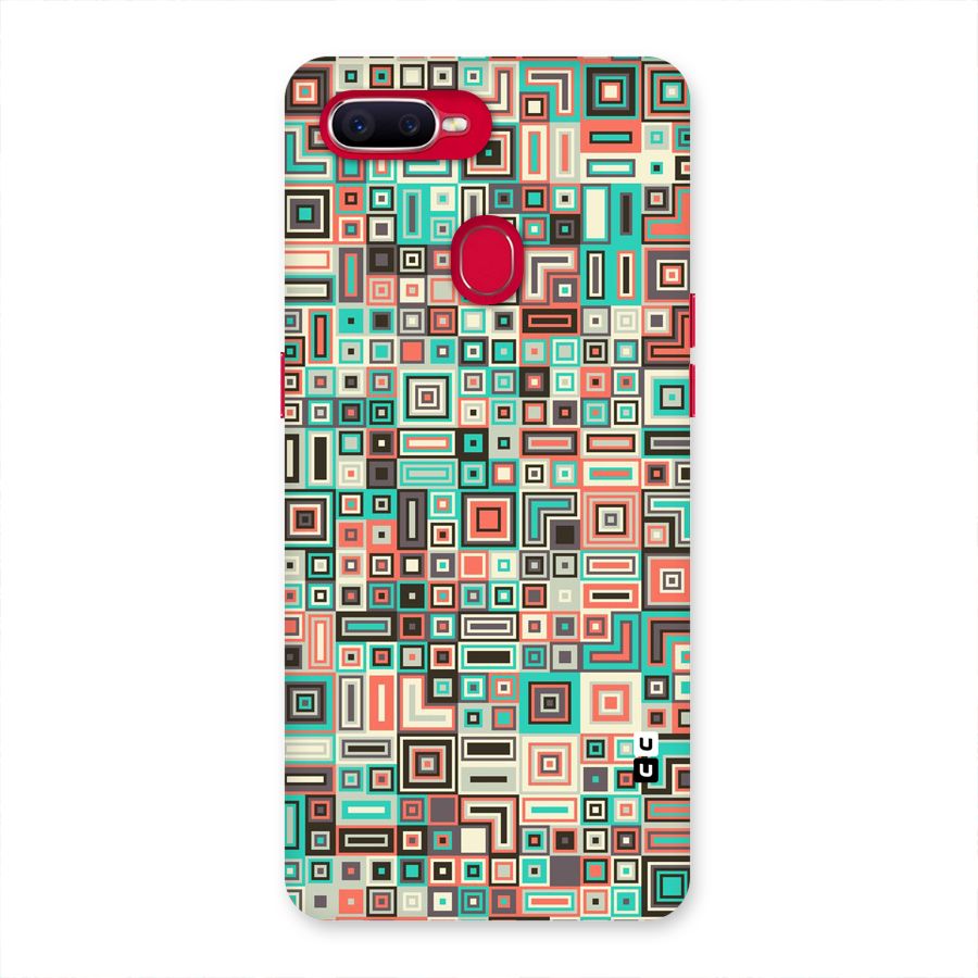 Pretty Boxes Design Back Case for Oppo F9 Pro