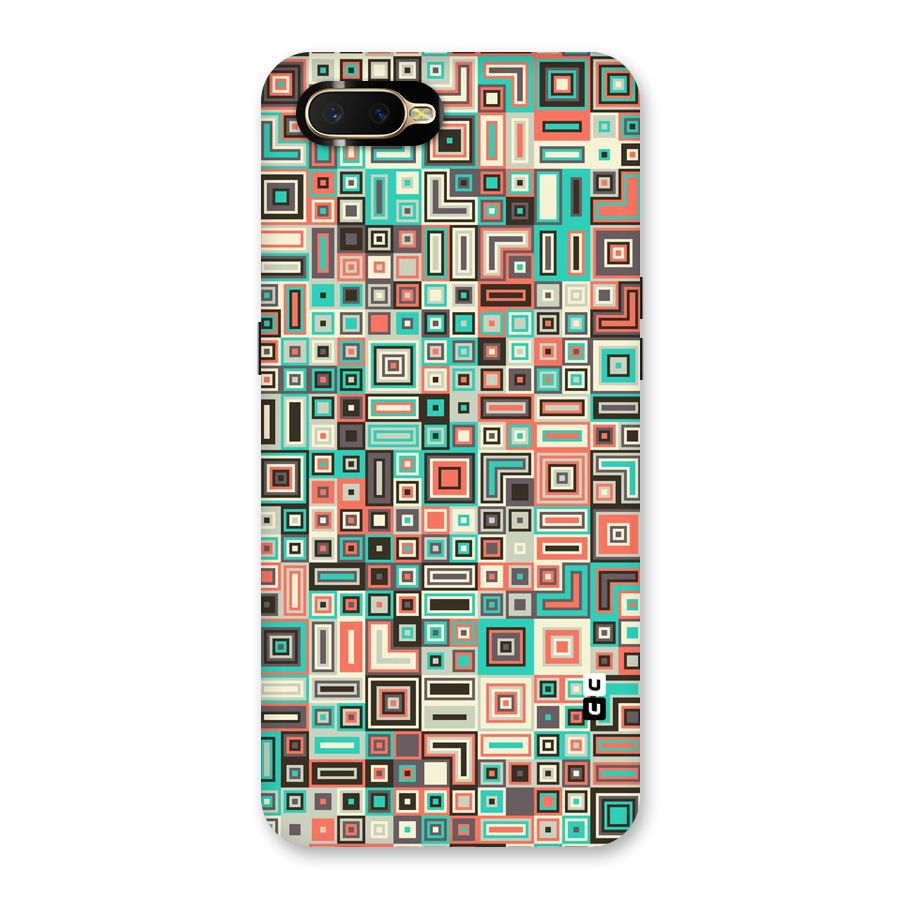 Pretty Boxes Design Back Case for Oppo K1