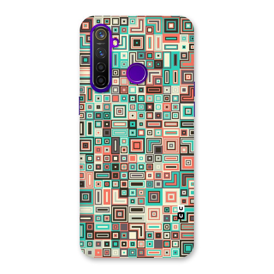 Pretty Boxes Design Back Case for Realme 5 Pro