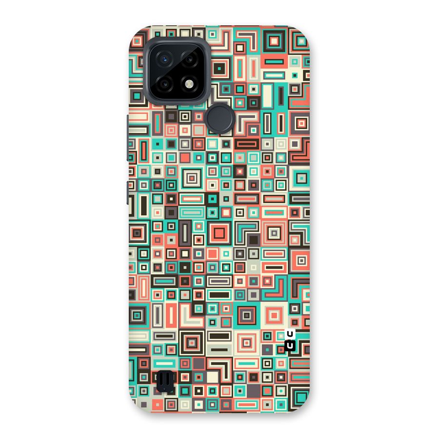 Pretty Boxes Design Back Case for Realme C21