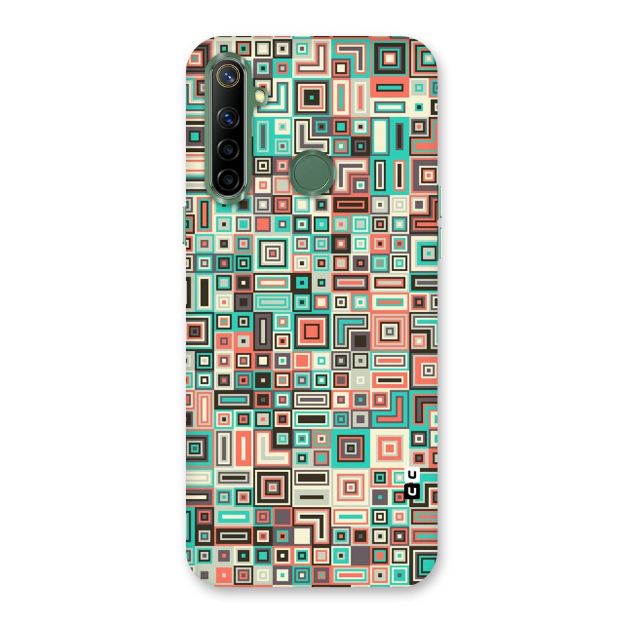 Pretty Boxes Design Back Case for Realme Narzo 10