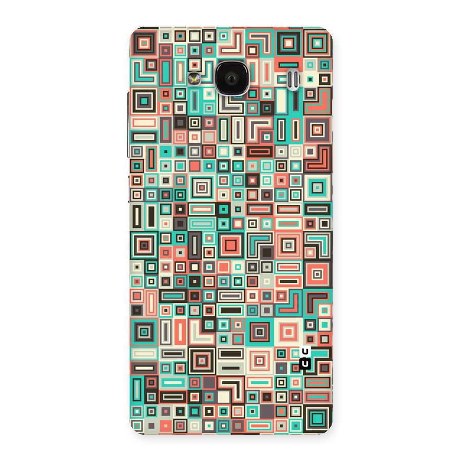 Pretty Boxes Design Back Case for Redmi 2s