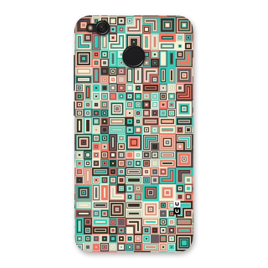 Pretty Boxes Design Back Case for Redmi 4