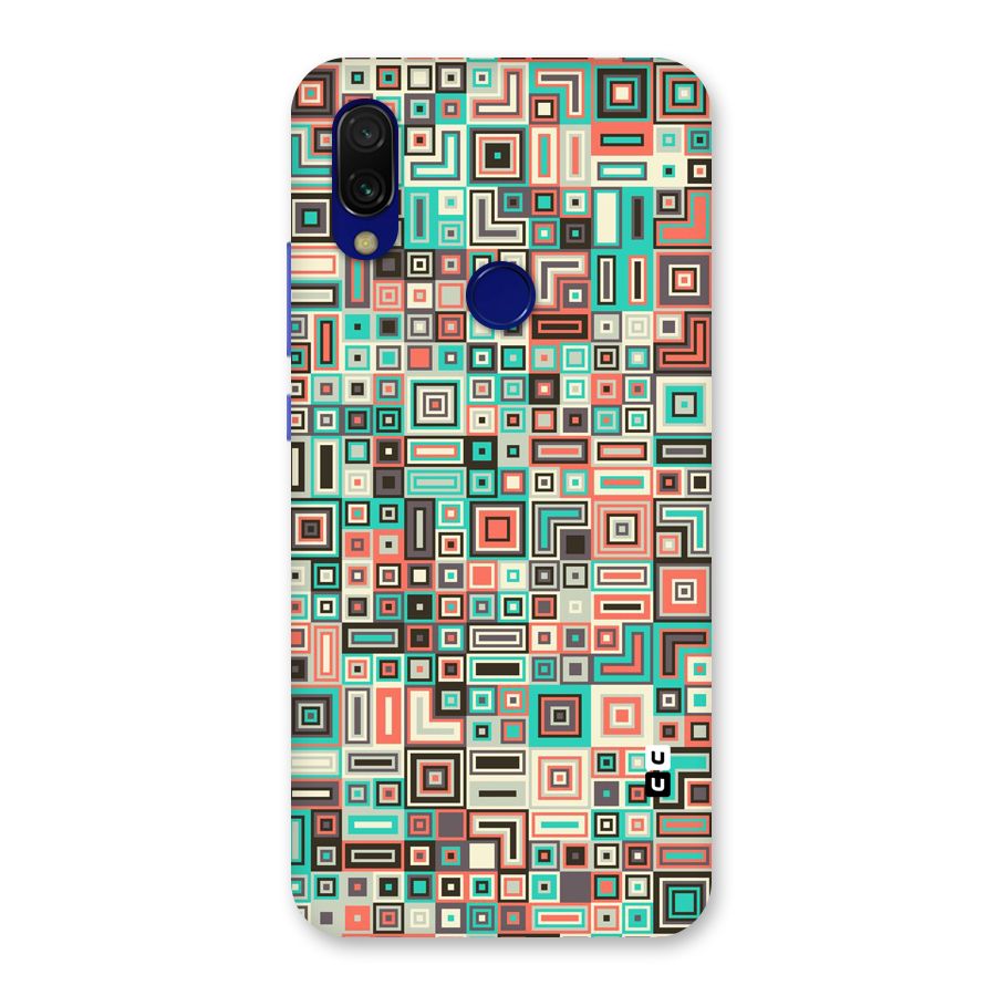 Pretty Boxes Design Back Case for Redmi 7