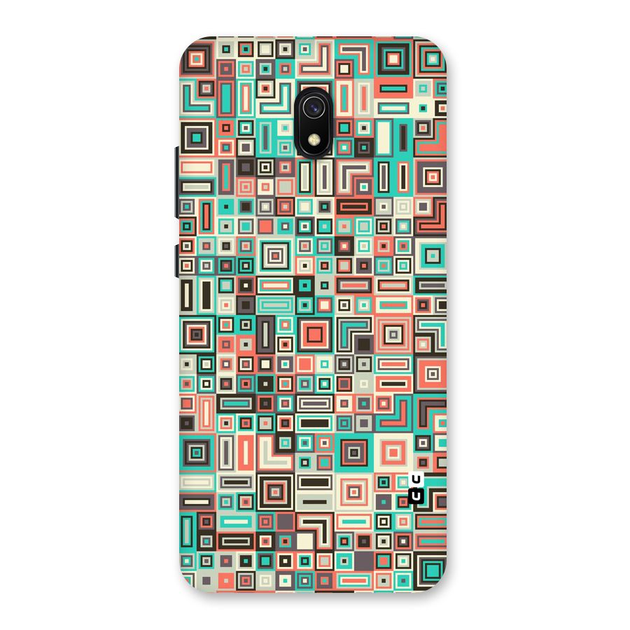 Pretty Boxes Design Back Case for Redmi 8A