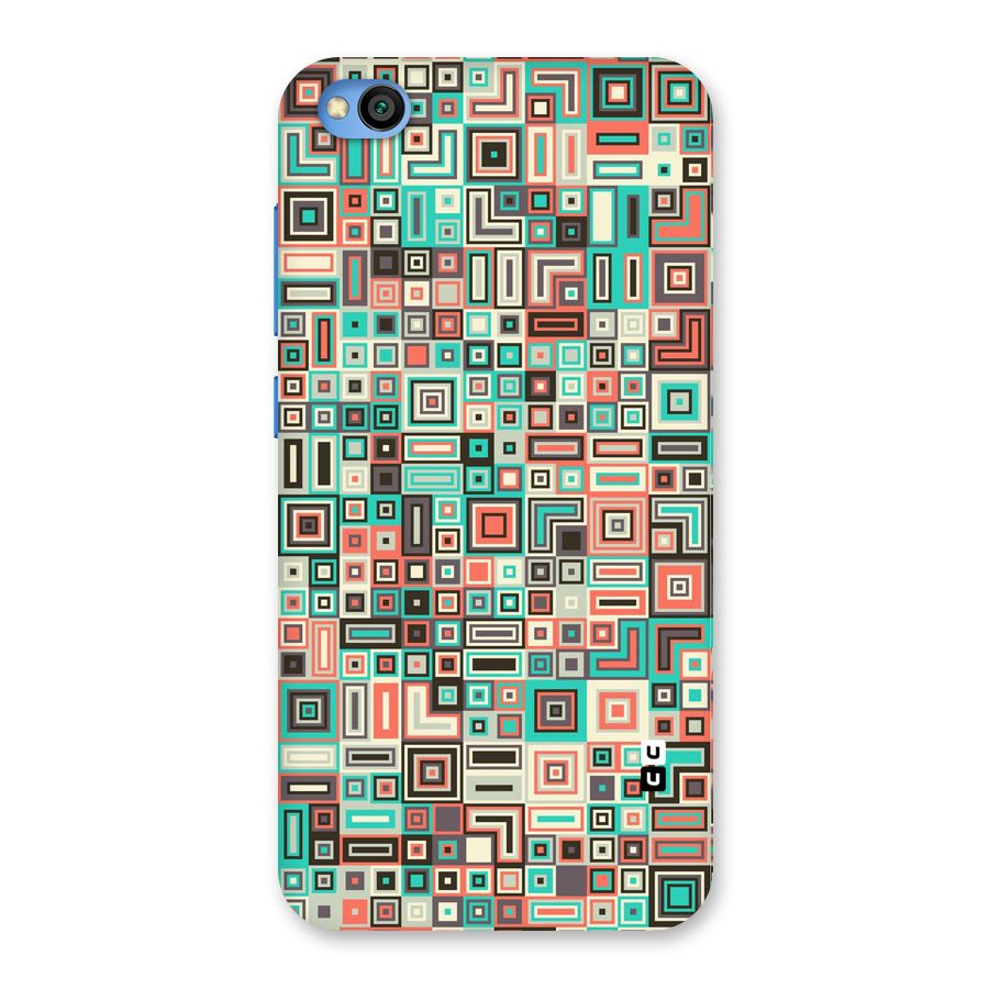 Pretty Boxes Design Back Case for Redmi Go