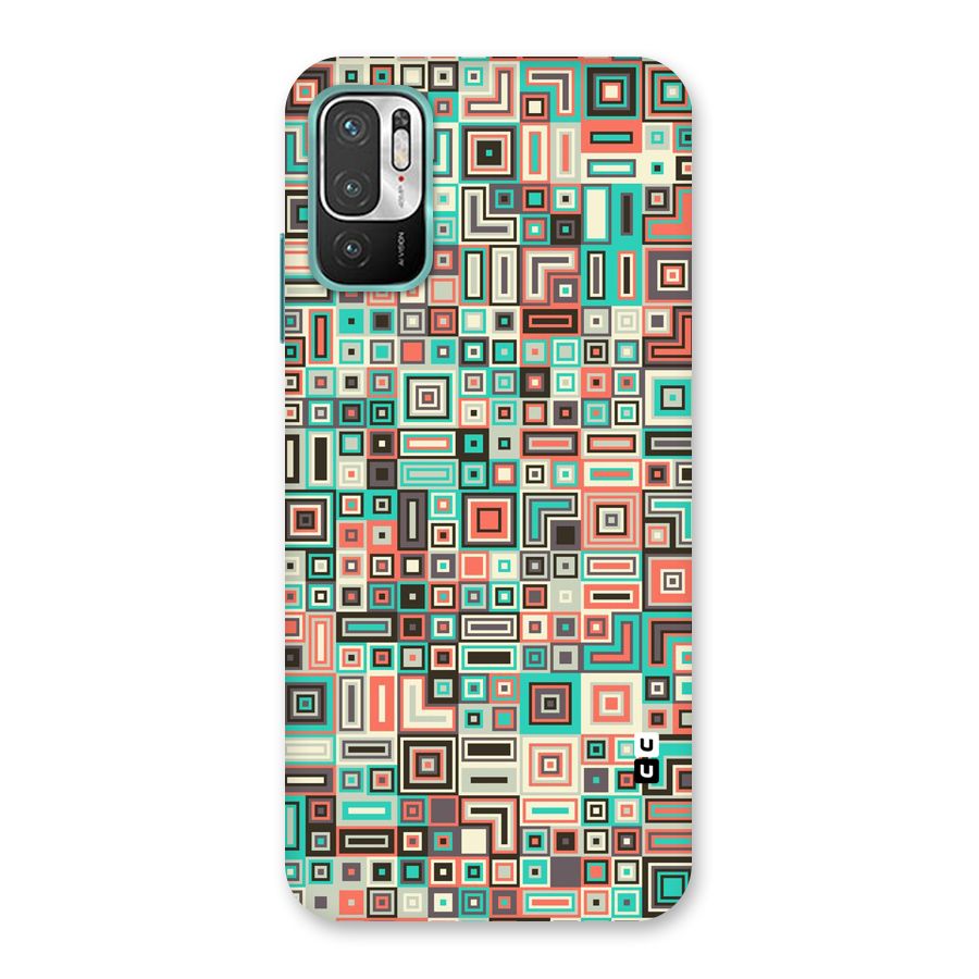 Pretty Boxes Design Back Case for Redmi Note 10T 5G