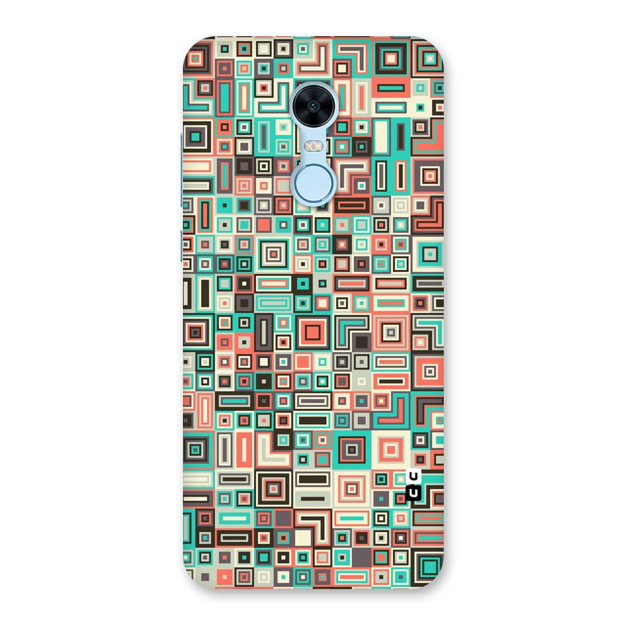 Pretty Boxes Design Back Case for Redmi Note 5