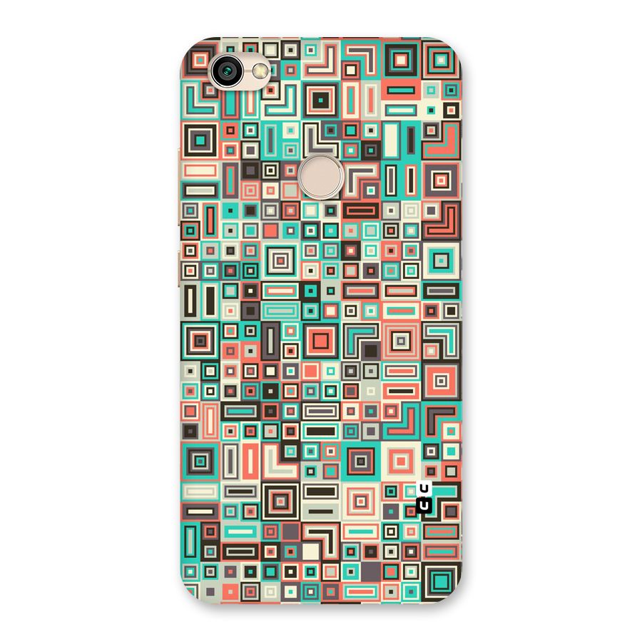Pretty Boxes Design Back Case for Redmi Y1 2017