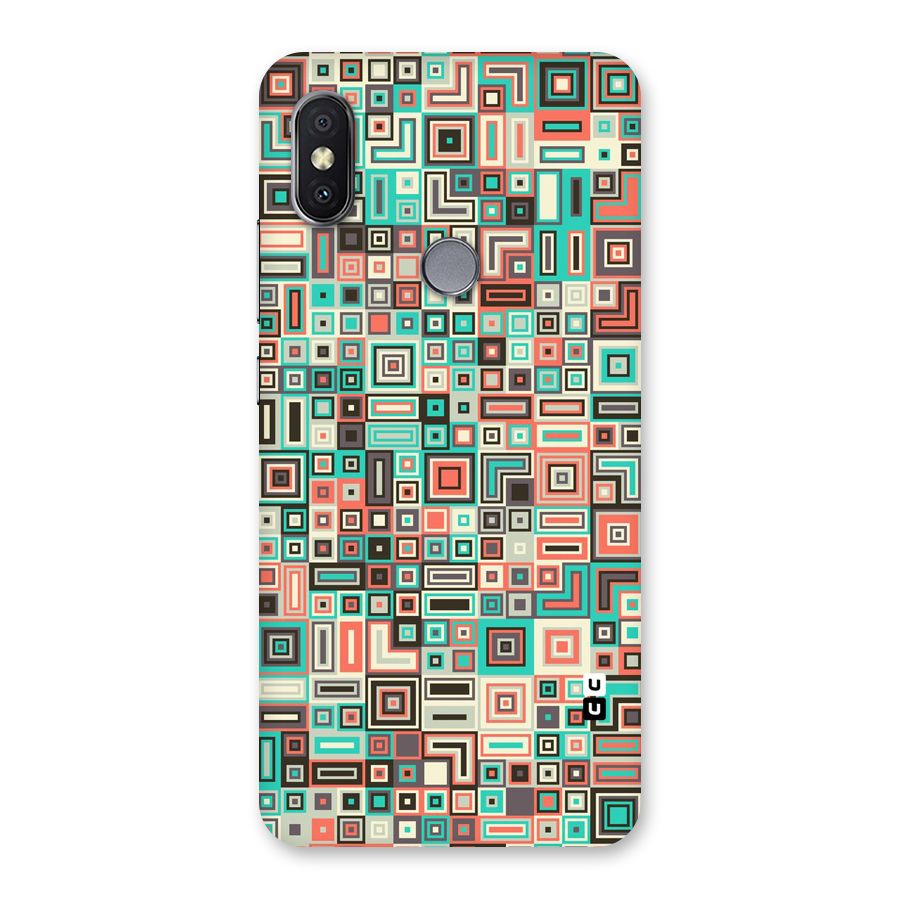 Pretty Boxes Design Back Case for Redmi Y2