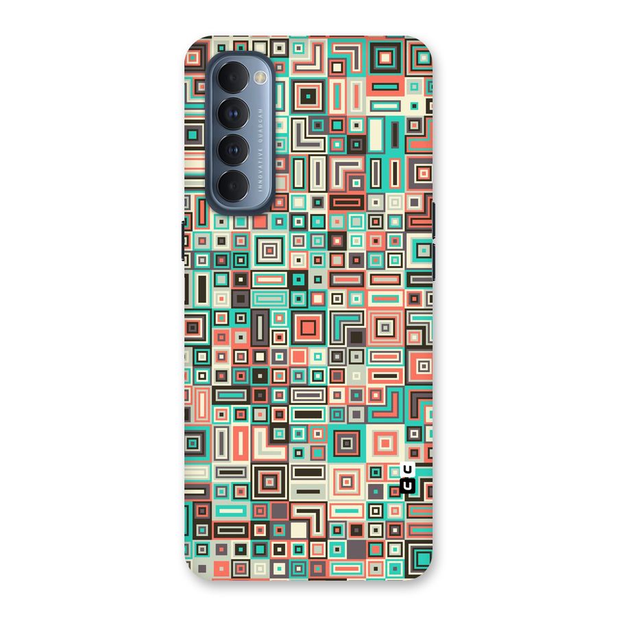 Pretty Boxes Design Back Case for Reno4 Pro