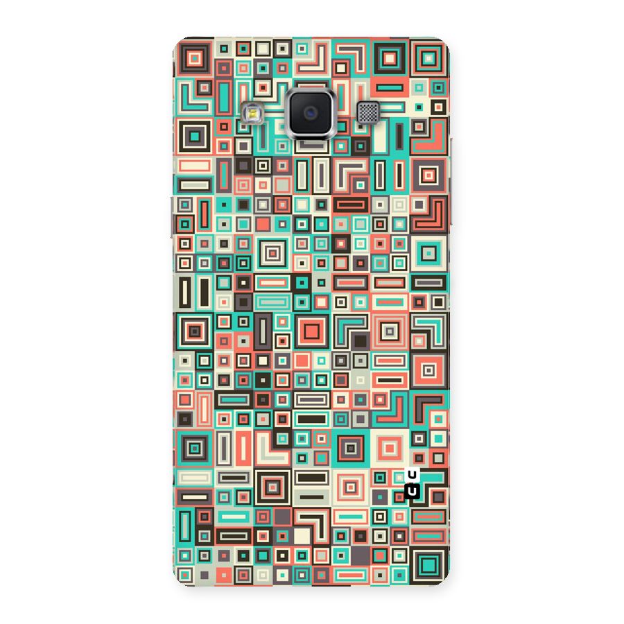 Pretty Boxes Design Back Case for Samsung Galaxy A5