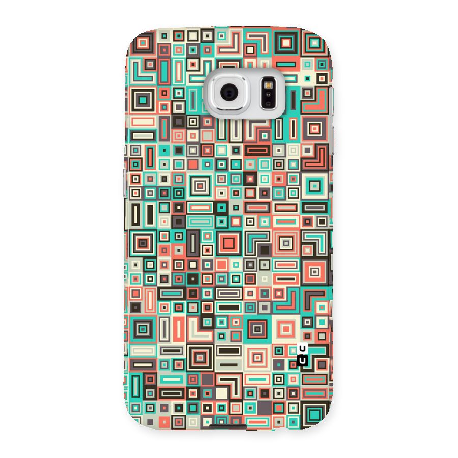 Pretty Boxes Design Back Case for Samsung Galaxy S6