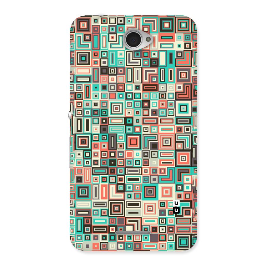 Pretty Boxes Design Back Case for Sony Xperia E4
