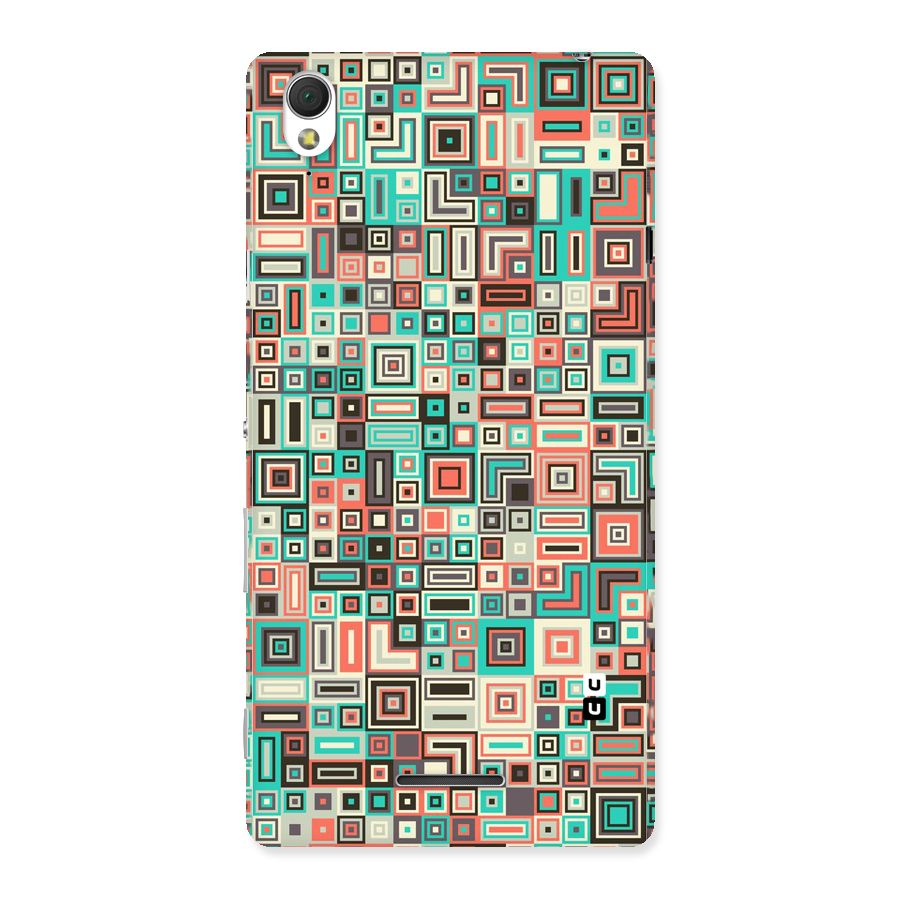 Pretty Boxes Design Back Case for Sony Xperia T3